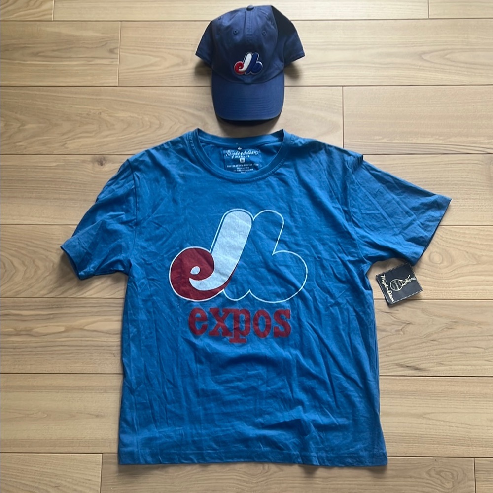 Expos Blue T-Shirt and Cap Set